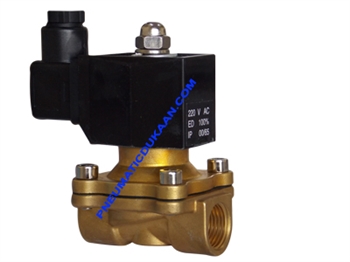 Picture of BRASS DIAPHRAGM VALVE 2/2 WAY WITH DIN COIL